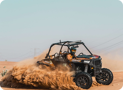 Dune Buggy Action Shot